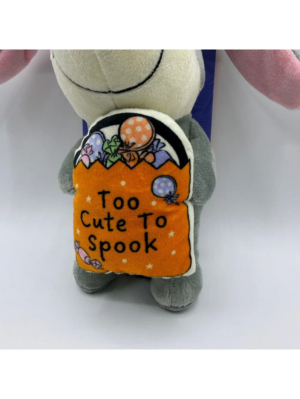 Disney Winnie The Pooh Eeyore Plush Squeaker Dog Toy Halloween Too Cute To Spook